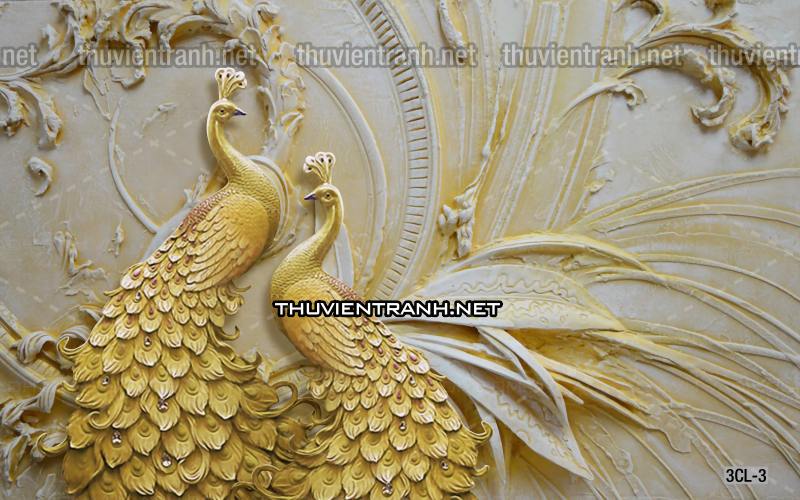 Tranh 3D, tranh giả chất liệu, tranh đắp nổi - Tranh tường chất lượng cao