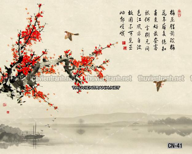 : Tranh trang trí, tranh vẽ phong Cách Thủy mặc - Kết quả tìm kiếm tranh tường