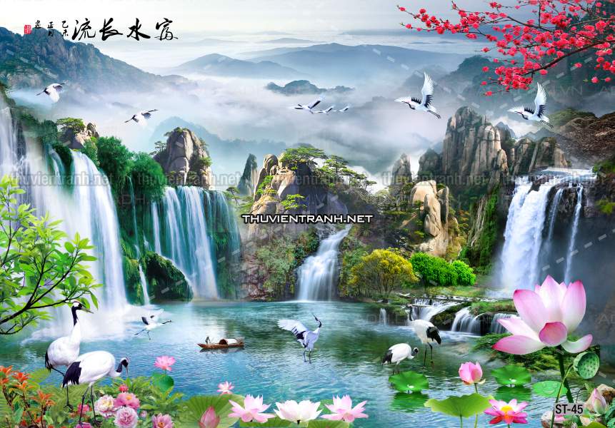 TRANH SƠN THỦY HỮU TÌNH, TRANH PHONG CẢNH SÔNG NÚI, TRUNG QUỐC - Kết quả tìm kiếm tranh tường