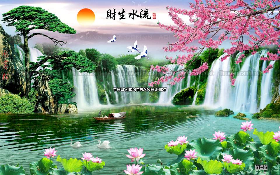 TRANH SƠN THỦY HỮU TÌNH, TRANH PHONG CẢNH SÔNG NÚI, TRUNG QUỐC - Kết quả tìm kiếm tranh tường