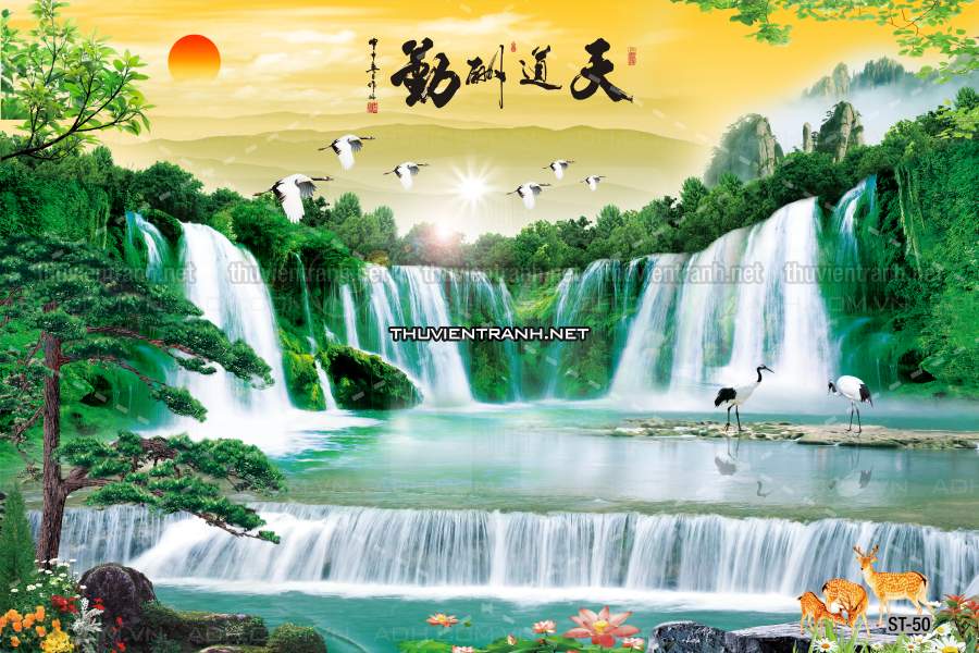 TRANH SƠN THỦY HỮU TÌNH, TRANH PHONG CẢNH SÔNG NÚI, TRUNG QUỐC - Kết quả tìm kiếm tranh tường