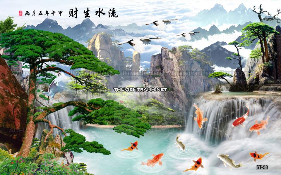 TRANH SƠN THỦY HỮU TÌNH, TRANH PHONG CẢNH SÔNG NÚI, TRUNG QUỐC - Kết quả tìm kiếm tranh tường