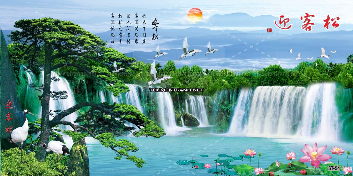 TRANH SƠN THỦY HỮU TÌNH, TRANH PHONG CẢNH SÔNG NÚI, TRUNG QUỐC - Kết quả tìm kiếm tranh tường