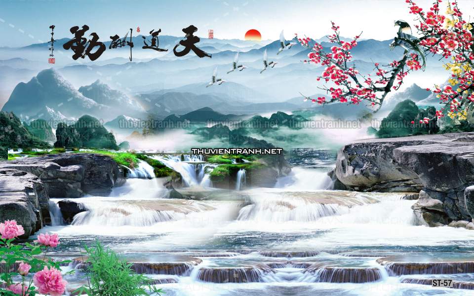 TRANH SƠN THỦY HỮU TÌNH, TRANH PHONG CẢNH SÔNG NÚI, TRUNG QUỐC - Kết quả tìm kiếm tranh tường