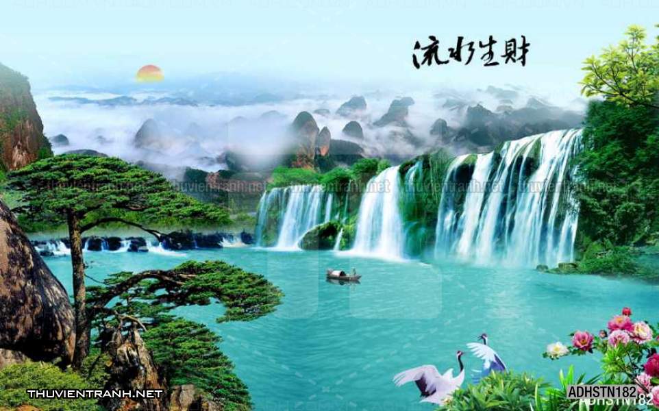 TRANH SƠN THỦY HỮU TÌNH, TRANH PHONG CẢNH SÔNG NÚI, TRUNG QUỐC - Kết quả tìm kiếm tranh tường
