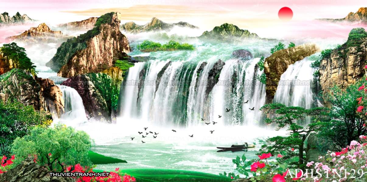 TRANH SƠN THỦY HỮU TÌNH, TRANH PHONG CẢNH SÔNG NÚI, TRUNG QUỐC - Kết quả tìm kiếm tranh tường