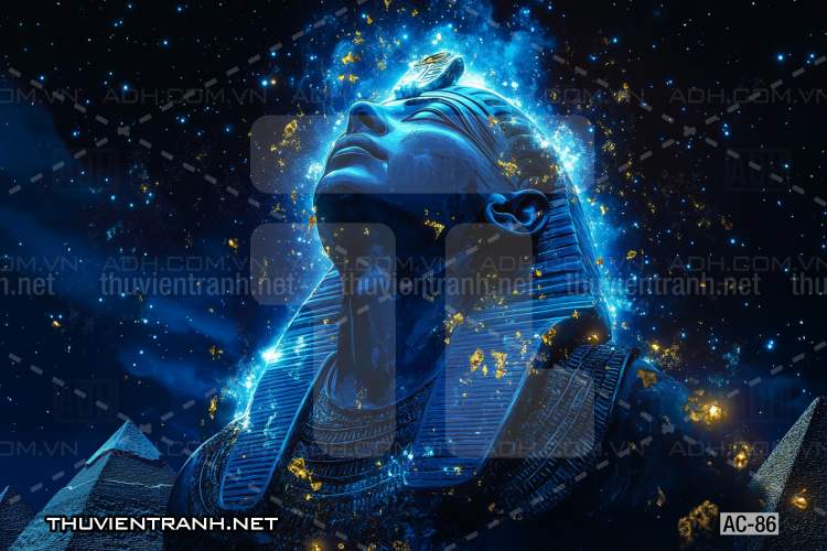 Tranh dán tường AI CẬP cổ xưa, tranh cổ, Ai Cập huyền bí - Tranh tường chất lượng cao