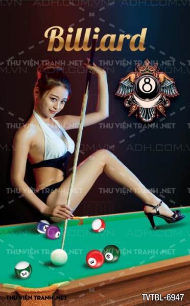 Tranh Bi-a, billiards, Tranh dán tường trang trí quán bi-a - Kết quả tìm kiếm tranh tường
