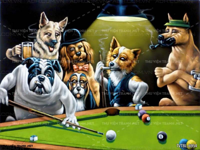 Tranh Bi-a, billiards, Tranh dán tường trang trí quán bi-a - Kết quả tìm kiếm tranh tường