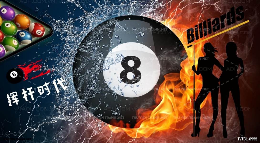 Tranh Bi-a, billiards, Tranh dán tường trang trí quán bi-a - Kết quả tìm kiếm tranh tường