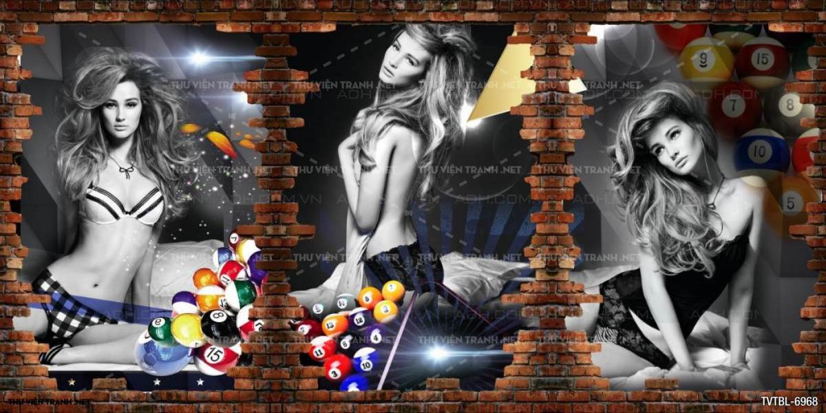 Tranh Bi-a, billiards, Tranh dán tường trang trí quán bi-a - Kết quả tìm kiếm tranh tường