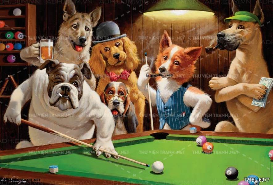 Tranh Bi-a, billiards, Tranh dán tường trang trí quán bi-a - Kết quả tìm kiếm tranh tường