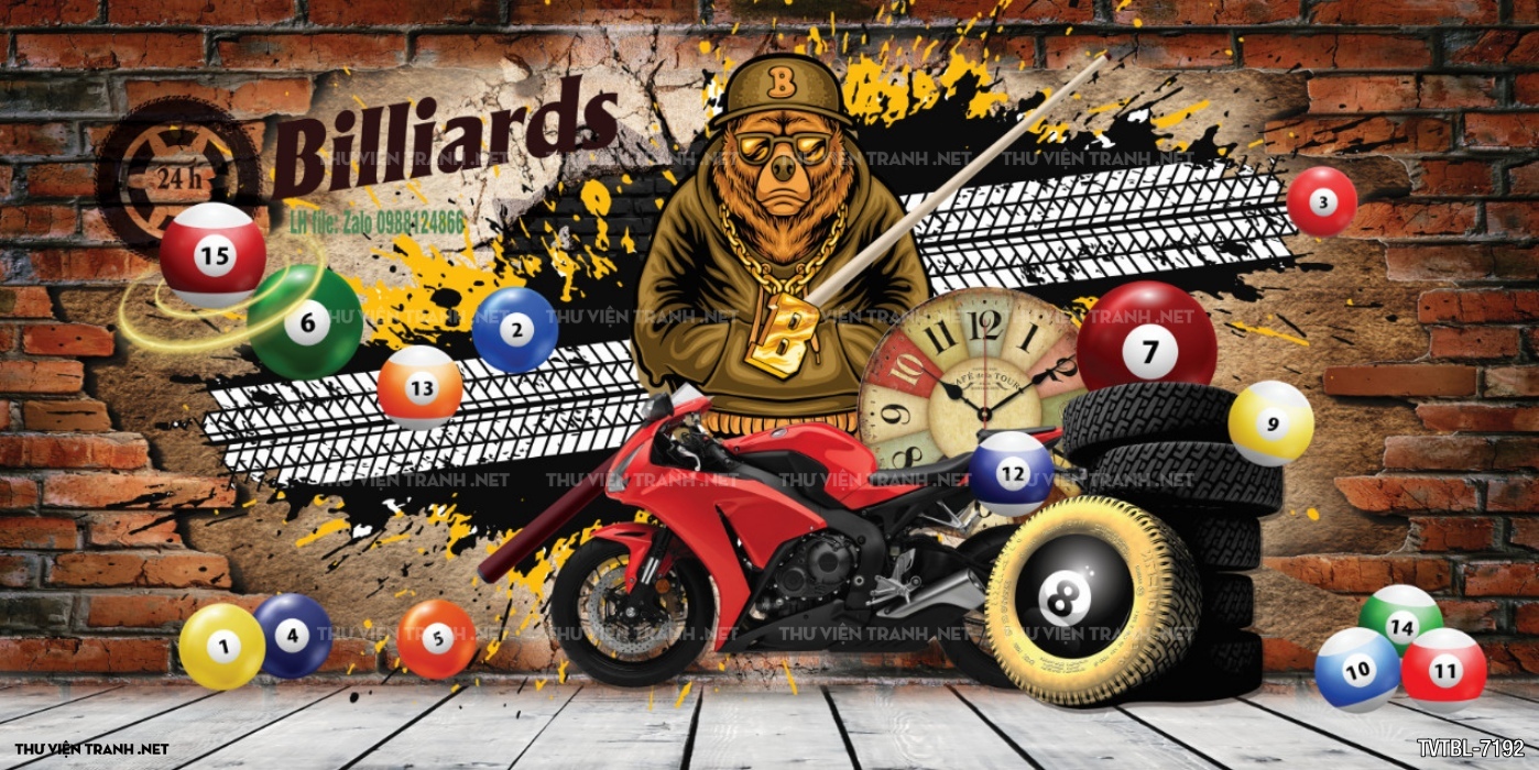 Tranh Bi-a, billiards, Tranh dán tường trang trí quán bi-a - Kết quả tìm kiếm tranh tường