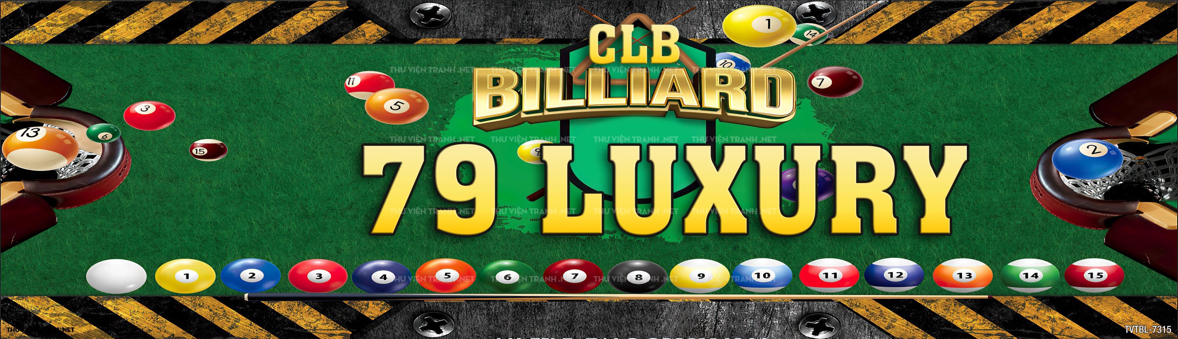 Tranh Bi-a, billiards, Tranh dán tường trang trí quán bi-a - Tranh tường chất lượng cao