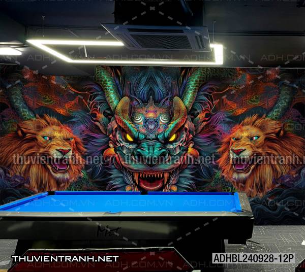  Tranh fantasy kỳ ảo trang trí quán bi-a, club billiard - Kết quả tìm kiếm tranh tường