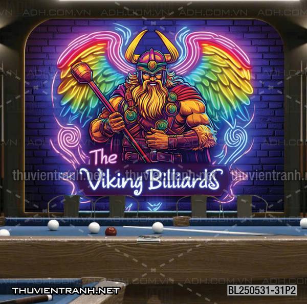 Tranh fantasy kỳ ảo trang trí quán bi-a, club billiard - Tranh tường chất lượng cao
