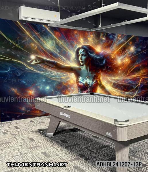 Tranh fantasy kỳ ảo trang trí quán bi-a, club billiard - Tranh tường chất lượng cao
