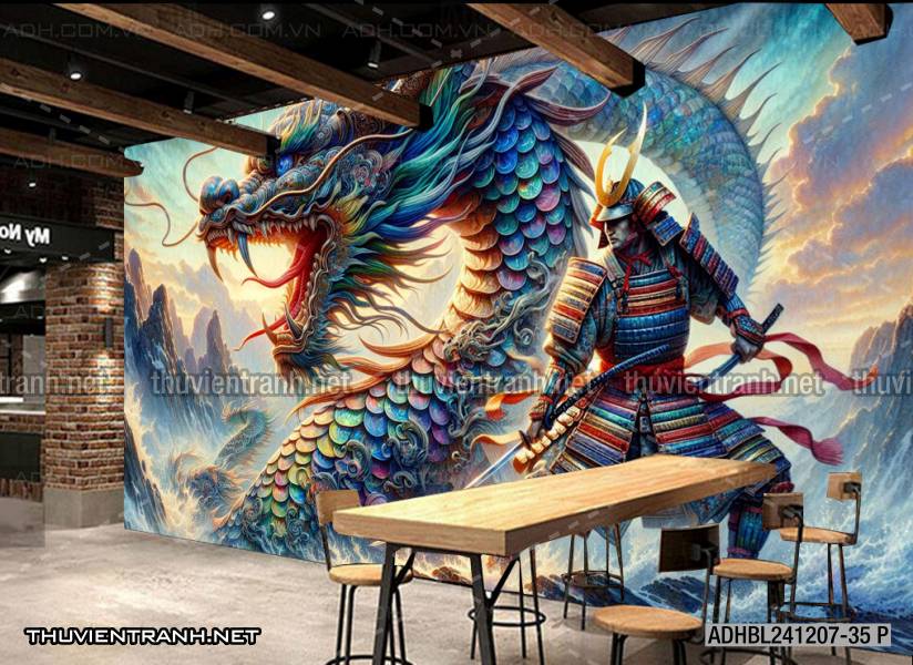 Tranh fantasy kỳ ảo trang trí quán bi-a, club billiard - Tranh tường chất lượng cao