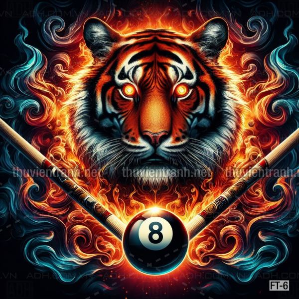  Tranh fantasy kỳ ảo trang trí quán bi-a, club billiard - Tranh tường chất lượng cao