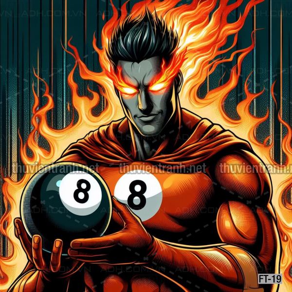  Tranh fantasy kỳ ảo trang trí quán bi-a, club billiard - Tranh tường chất lượng cao