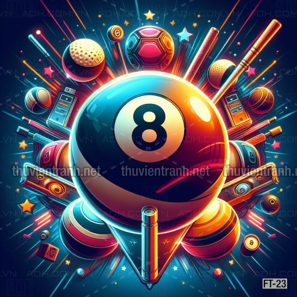  Tranh fantasy kỳ ảo trang trí quán bi-a, club billiard - Tranh tường chất lượng cao