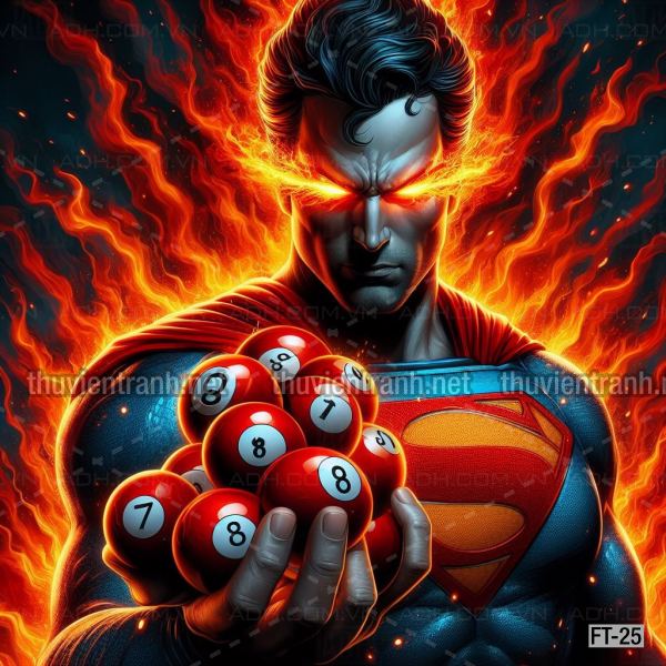  Tranh fantasy kỳ ảo trang trí quán bi-a, club billiard - Tranh tường chất lượng cao