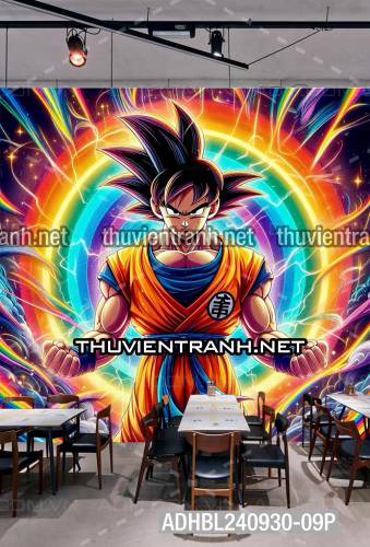 Tranh Bi-a Phong cách Anime Dragon Ball - Tranh tường chất lượng cao