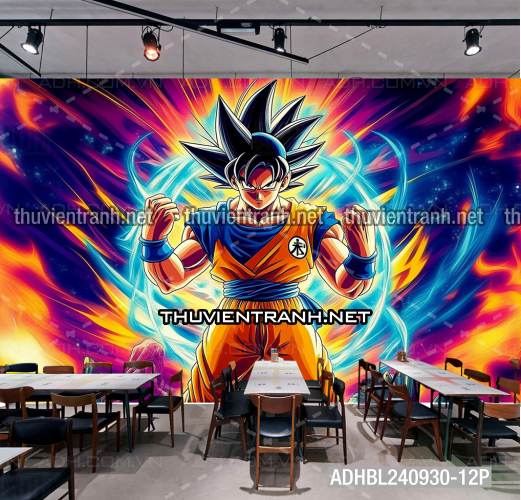 Tranh Bi-a Phong cách Anime Dragon Ball - Tranh tường chất lượng cao