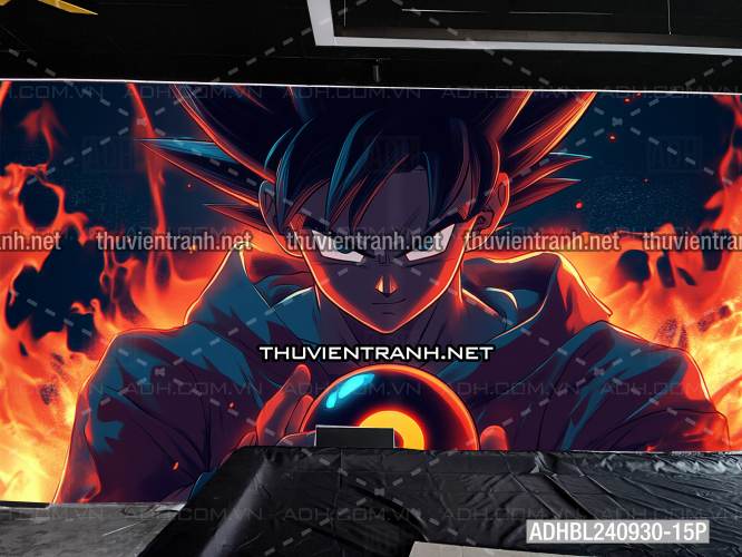 Tranh Bi-a Phong cách Anime Dragon Ball - Tranh tường chất lượng cao