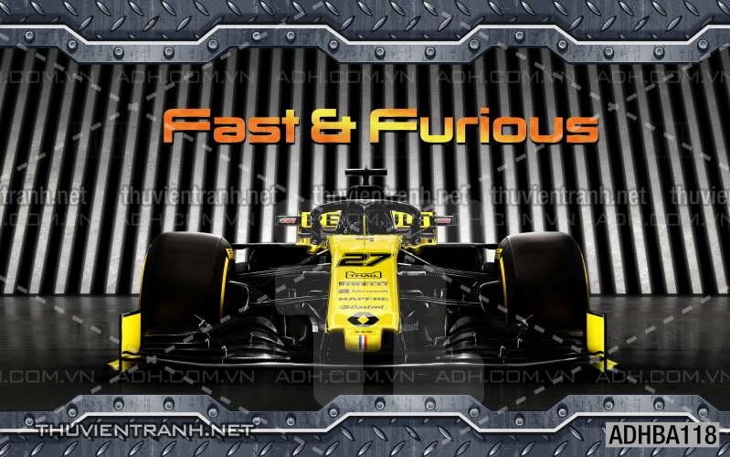 Tranh tường gara ô tô - Tranh tường chất lượng cao