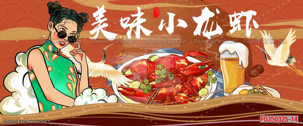 Tranh dán tường Quán ăn Trung Hoa, quán lẩu nướng, quán ăn vặt - Kết quả tìm kiếm tranh tường