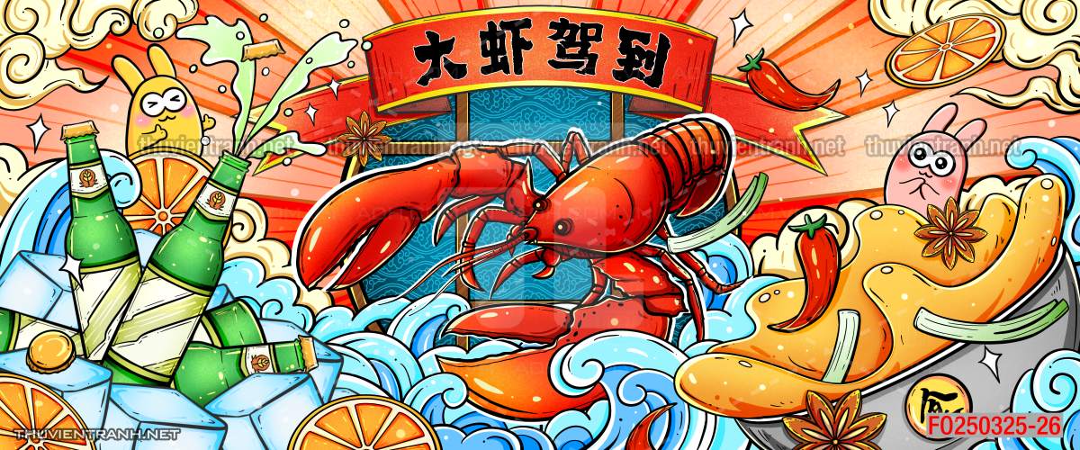 Tranh dán tường Quán ăn Trung Hoa, quán lẩu nướng, quán ăn vặt - Kết quả tìm kiếm tranh tường