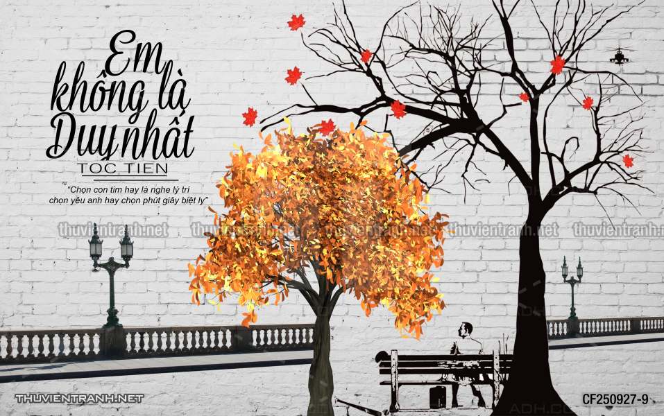 Tranh dán tường Quán cà phê - Tranh tường chất lượng cao