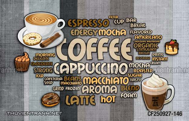 Tranh dán tường Quán Cafe - Kết quả tìm kiếm tranh tường