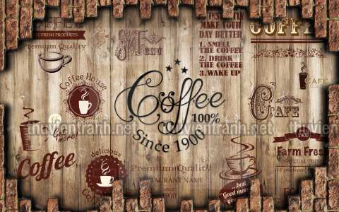  Tranh dán tường Cafe - Kết quả tìm kiếm tranh tường