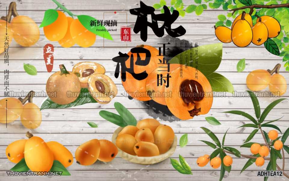  Tranh dán tường  Nước ép hoa quả - Tranh tường chất lượng cao