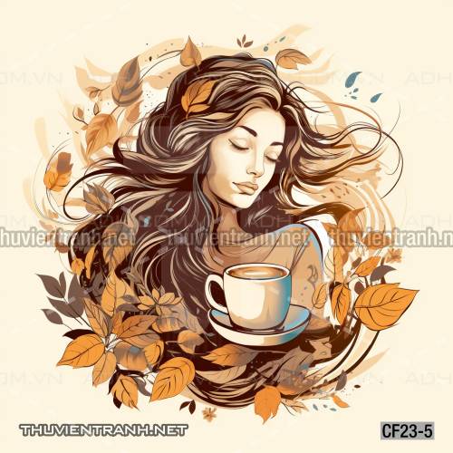 Tranh dán tường Cafe, tranh dán tường quán cafe - Tranh tường chất lượng cao