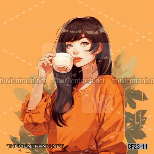 Tranh dán tường Cafe, tranh dán tường quán cafe - Tranh tường chất lượng cao