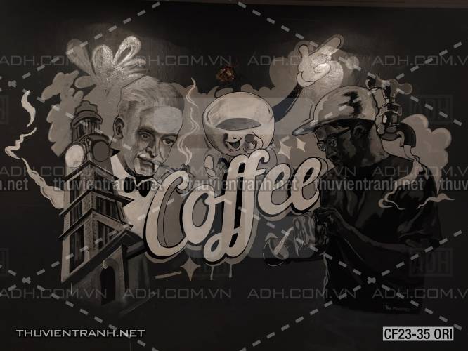  Tranh dán tường Cafe, tranh dán tường quán cafe - Kết quả tìm kiếm tranh tường