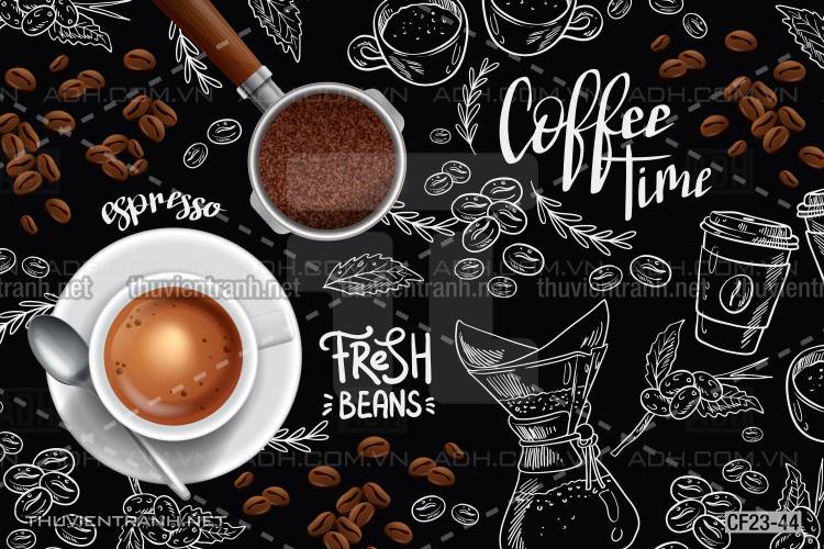  Tranh dán tường Cafe, tranh dán tường quán cafe - Kết quả tìm kiếm tranh tường