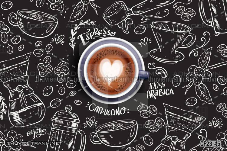  Tranh dán tường Cafe, tranh dán tường quán cafe - Kết quả tìm kiếm tranh tường
