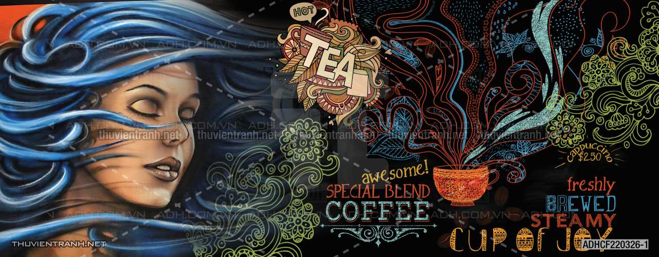  Tranh dán tường Cafe, tranh dán tường quán cafe - Kết quả tìm kiếm tranh tường