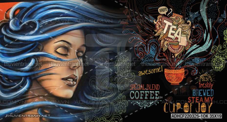  Tranh dán tường Cafe, tranh dán tường quán cafe - Kết quả tìm kiếm tranh tường