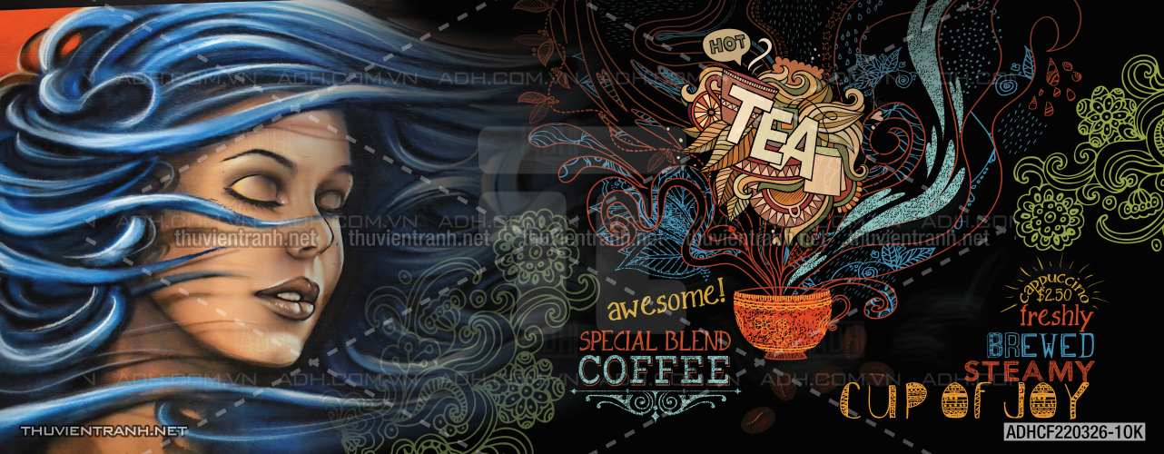  Tranh dán tường Cafe, tranh dán tường quán cafe - Kết quả tìm kiếm tranh tường