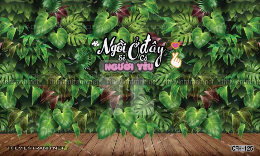  Tranh dán tường Quán Cafe, Trà Chanh, Trà sữa - Tranh tường chất lượng cao