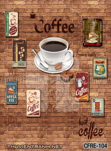  Tranh dán tường Cafe, tranh dán tường quán cafe phong cách hoài cổ (Retro) - Kết quả tìm kiếm tranh tường