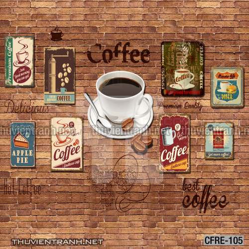  Tranh dán tường Cafe, tranh dán tường quán cafe phong cách hoài cổ (Retro) - Kết quả tìm kiếm tranh tường