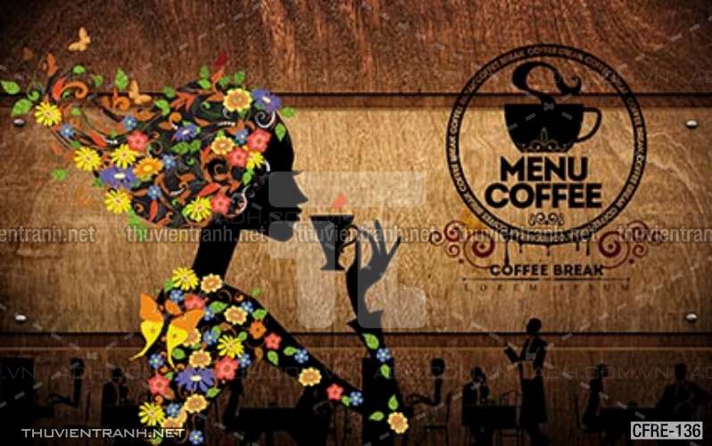  Tranh dán tường Cafe, tranh dán tường quán cafe phong cách hoài cổ (Retro) - Kết quả tìm kiếm tranh tường