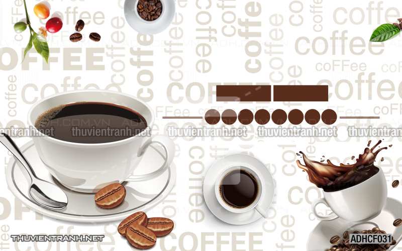  Tranh dán tường Cafe, tranh dán tường quán cafe phong cách cũ, cổ. - Tranh tường chất lượng cao