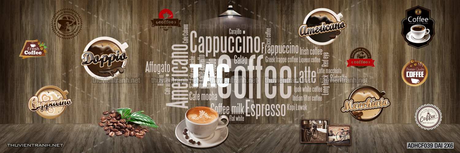  Tranh dán tường Cafe, tranh dán tường quán cafe phong cách cũ, cổ. - Tranh tường chất lượng cao